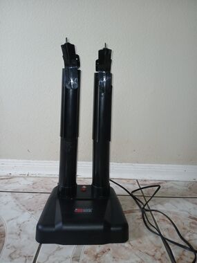 Black Dual Shoe & Glove Dryer